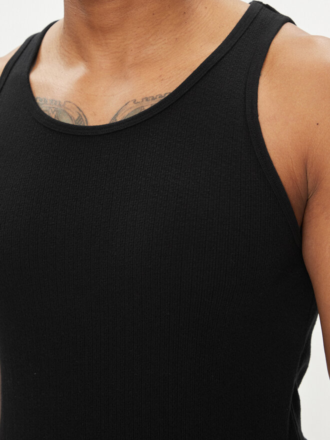 Jack&Jones Jack&Jones Tank top Havana 12251771 Μαύρο Regular Fit