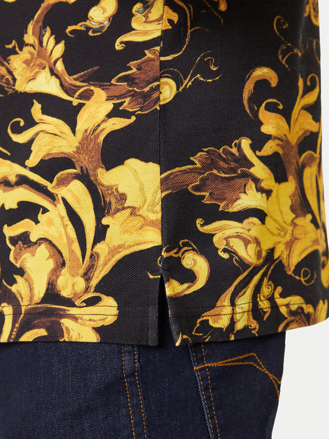 Versace Jeans Couture Versace Jeans Couture Polo 79GAG6S0 JS514 Negro Regular Fit