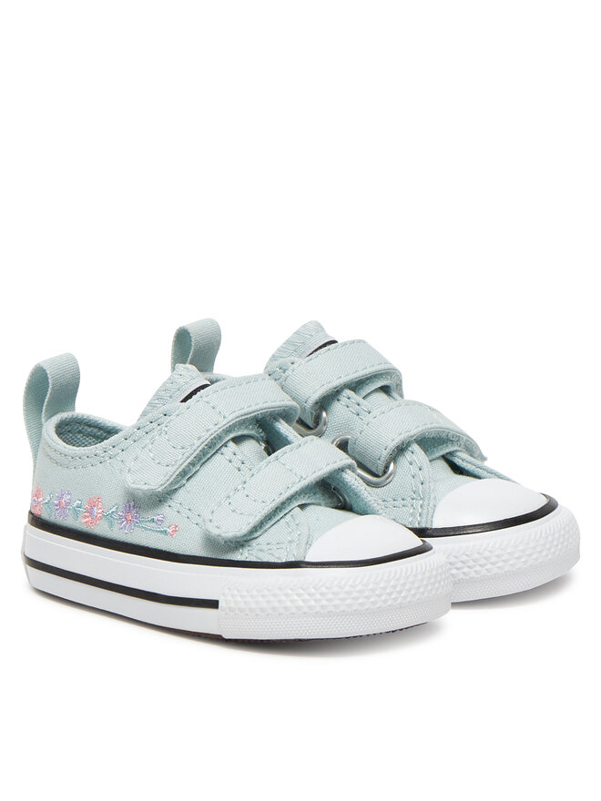 Converse Кеди Converse Chuck Taylor All Star Florals A11785C Блакитний