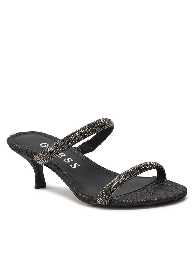 Guess Klapki Guess Glitze FLGGLE ELE03 Czarny