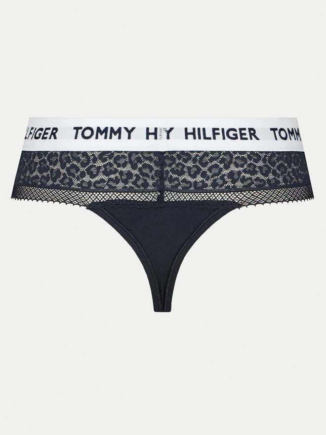 Tommy Hilfiger Tommy Hilfiger Stringtanga UW0UW05619 Dunkelblau