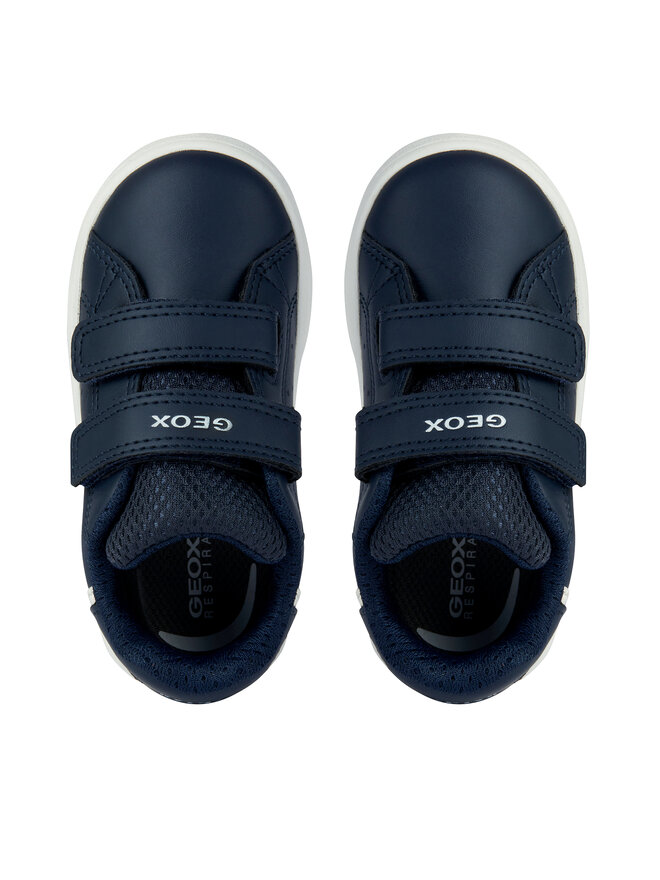Geox Sneakersy Geox B Eclyper Boy B365LA 000BC C4002 Tmavomodrá