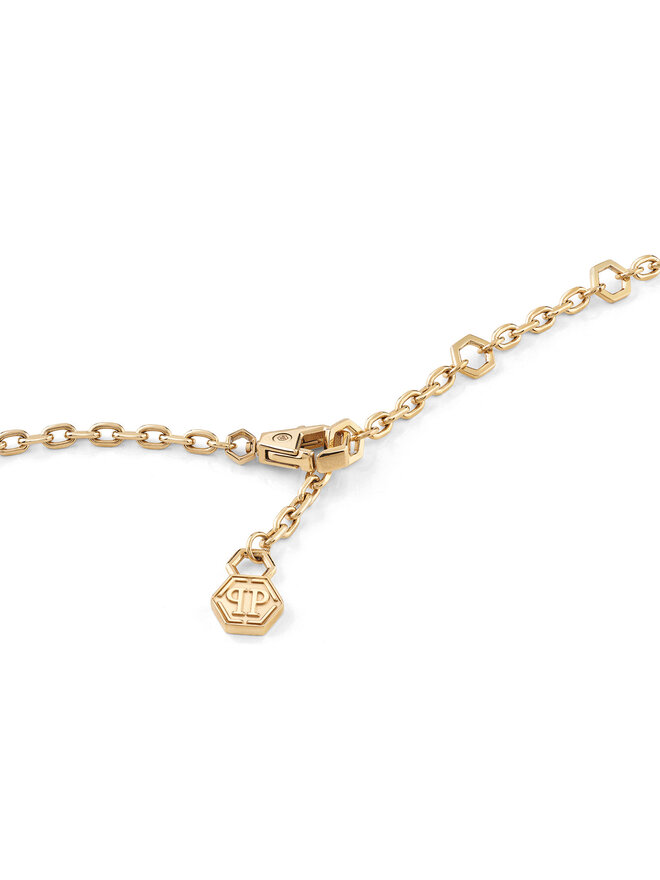 PHILIPP PLEIN Naszyjnik PHILIPP PLEIN The Plein Cuff PJ1EA28NU Złoty
