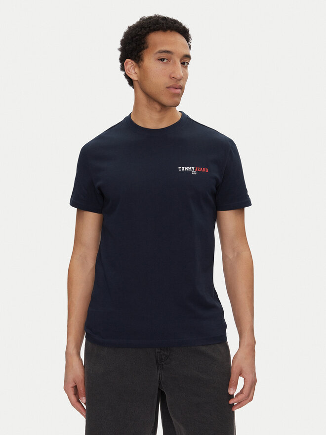 Tommy Jeans Tommy Jeans Póló Dna Graphic DM0DM20815 Sötétkék Regular Fit