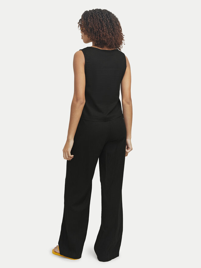 JJXX JJXX Τοπ Breeze 12269734 Μαύρο Relaxed Fit