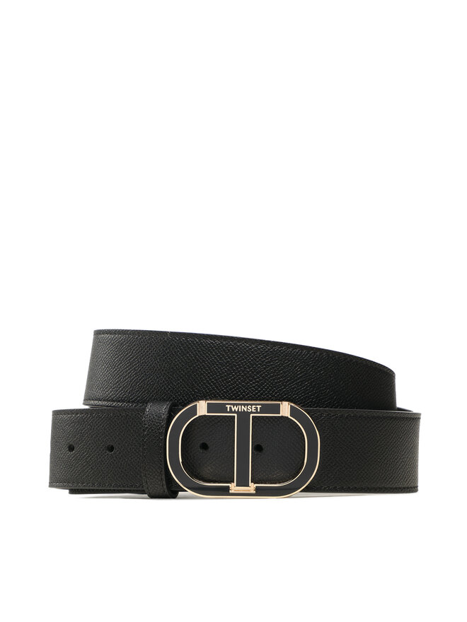 TWINSET Ζώνη Γυναικεία TWINSET Oval T 231TO527A Μαύρο