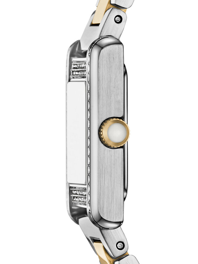 Emporio Armani Sat Emporio Armani Genni AR11704 Srebrna