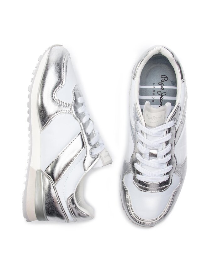Pepe Jeans Sneakers Pepe Jeans Verona W Greek PLS30873 Weiß