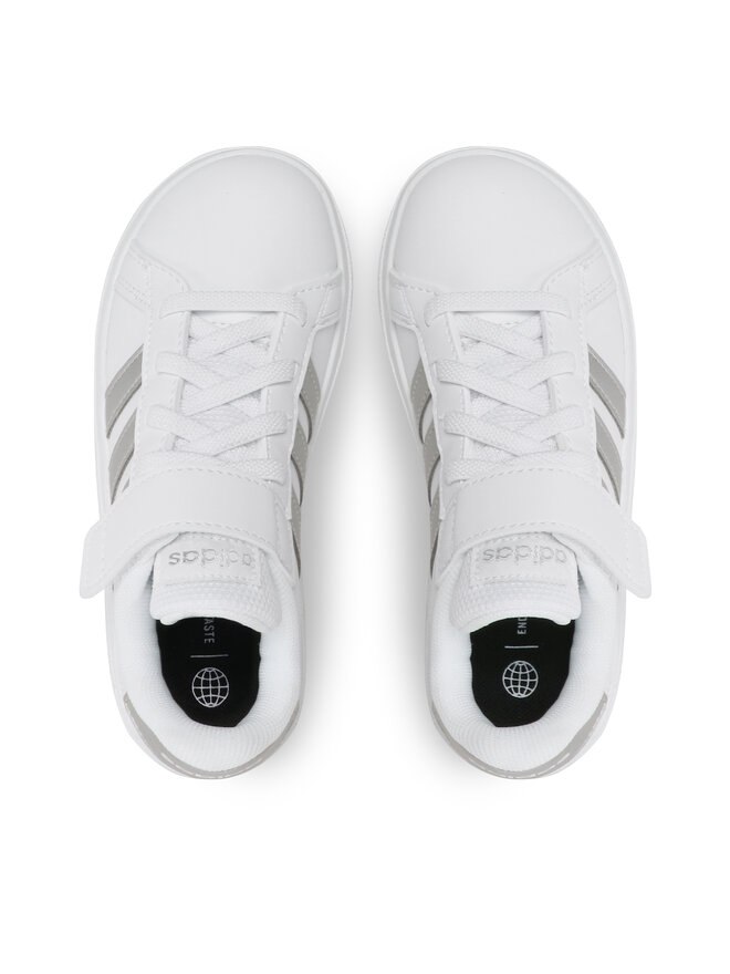 adidas Sneakersy adidas Grand Court 2.0 El K GW6516 Biela