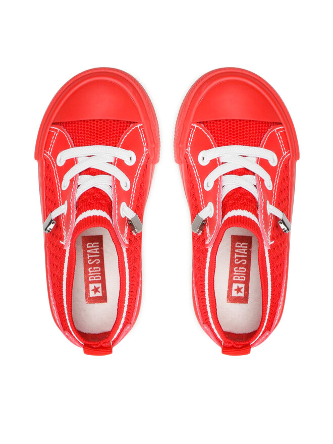 Big Star Shoes Bambas Big Star Shoes JJ374395 Rojo