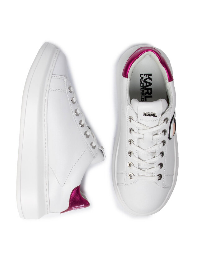 KARL LAGERFELD Sneakersy KARL LAGERFELD KL62530 Bílá
