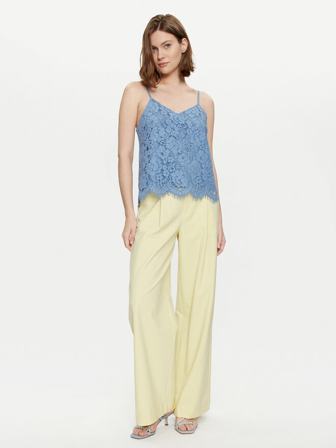 YAS YAS Felső Perla 26032812 Kék Regular Fit