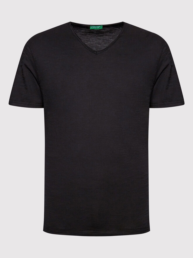 United Colors Of Benetton United Colors Of Benetton T-Shirt 3JE1J4264 Μαύρο Regular Fit
