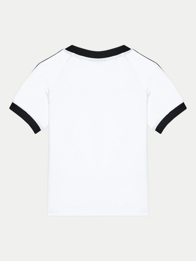 adidas adidas Футболка adicolor Trefoil JE0517 Білий Regular Fit