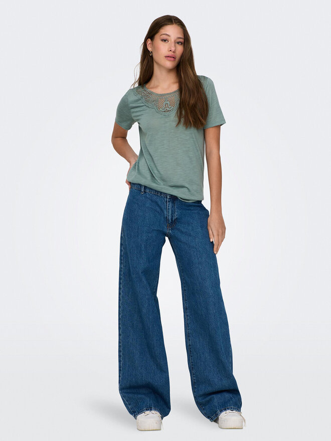 JDY JDY Футболка Dodo 15296235 Зелений Regular Fit