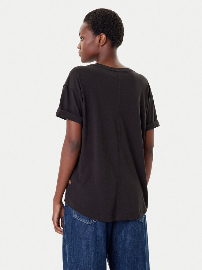 G-Star Raw G-Star Raw Camiseta Rolled Up D24524-4107 Negro Loose Fit