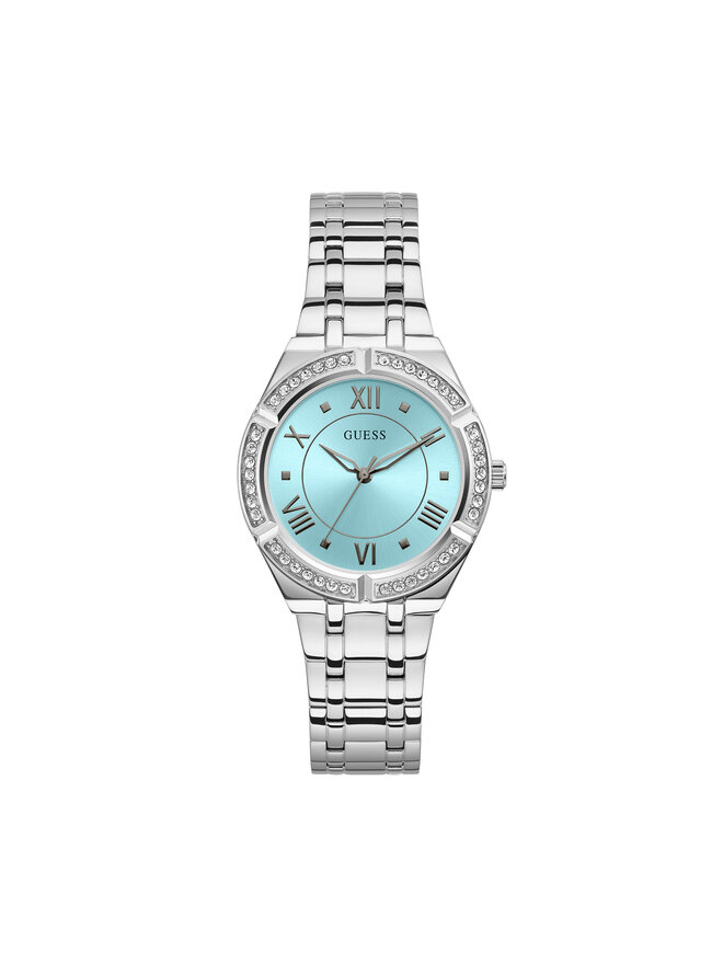 Guess Zegarek Guess Cosmo GW0033L7 Srebrny