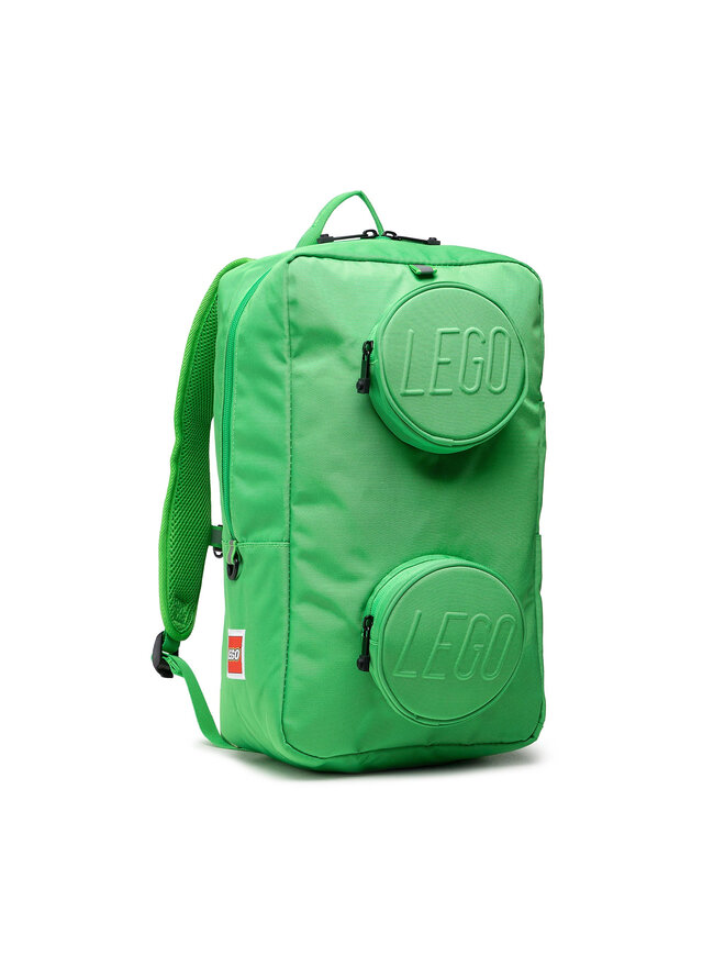 LEGO Ruksak LEGO Brick 1x2 Backpack 20204-0037 Zelena