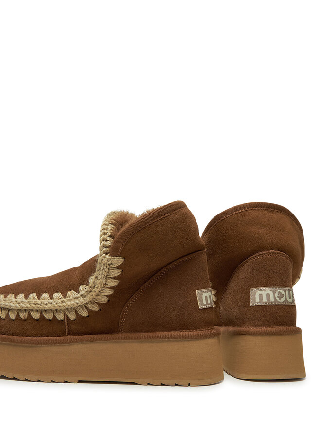 Mou Botas de nieve Mou Mini Eskimo Platform Boot FW681000A Marrón