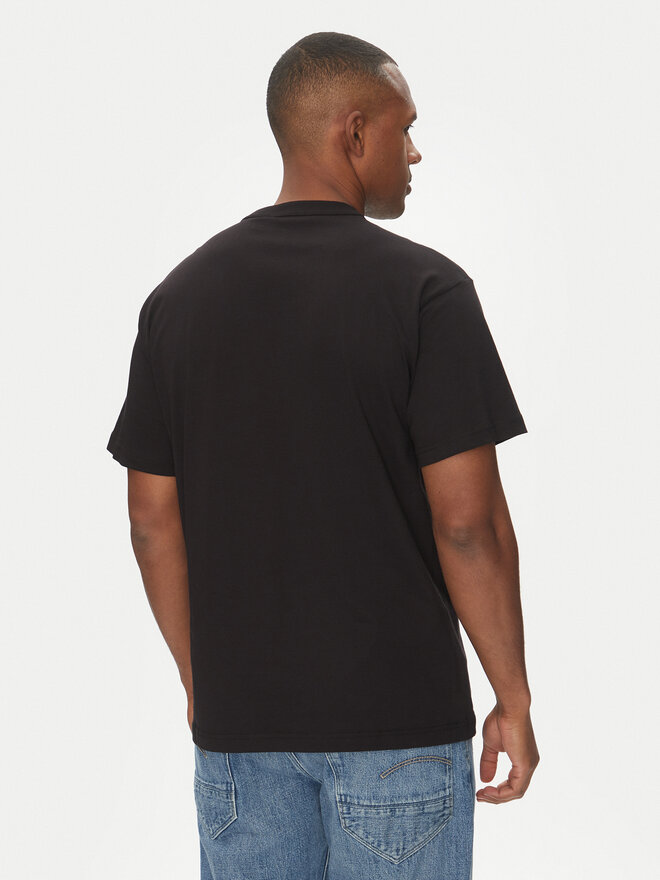 Versace Jeans Couture Versace Jeans Couture Camiseta 78GAHT06 Negro Regular Fit