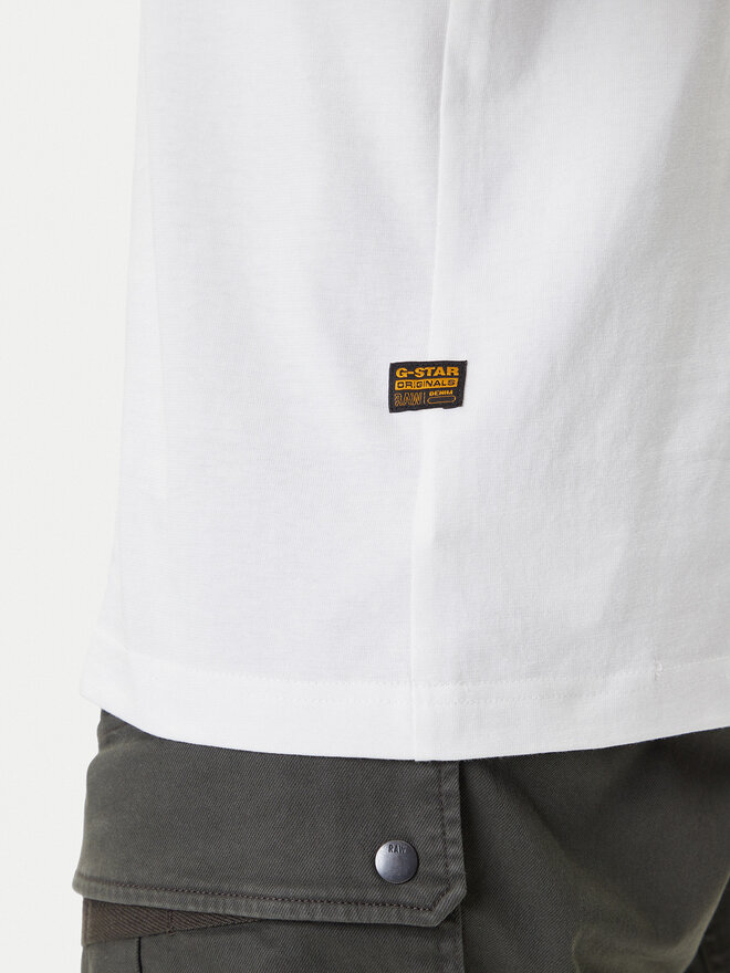 G-Star Raw G-Star Raw Camiseta Base D26817-D593 Blanco Boxy Fit