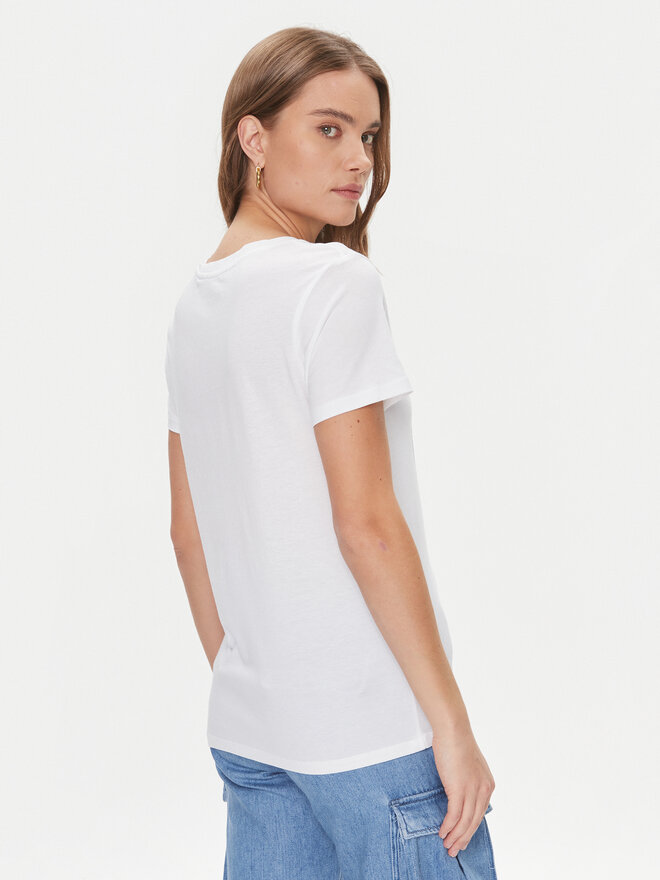 Guess Guess T-Shirt W4RI86 K9SN1 Λευκό Regular Fit