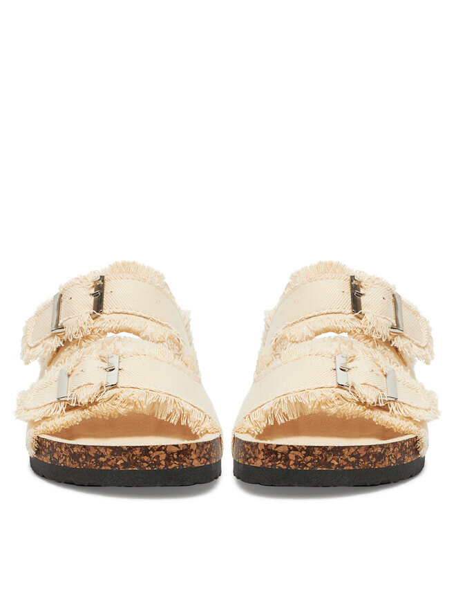 DeeZee Pantoletten DeeZee F2011-10 Beige