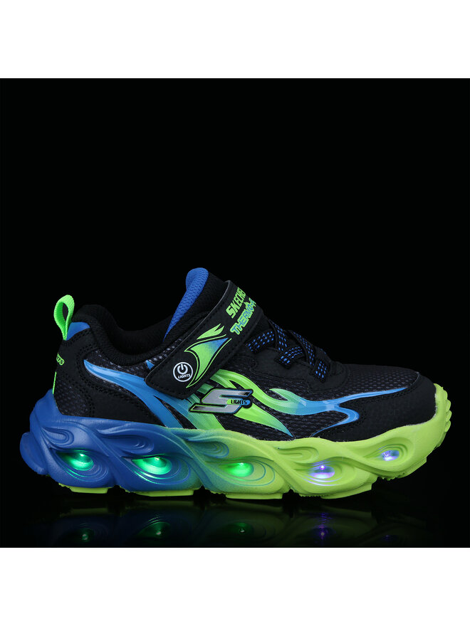 Skechers Sneakersy Skechers Heat-Flux 400103L/BBLM Czarny