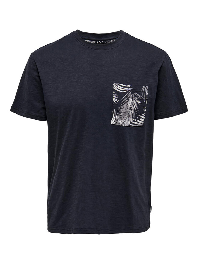 Only & Sons Only & Sons Póló 22025286 Sötétkék Regular Fit