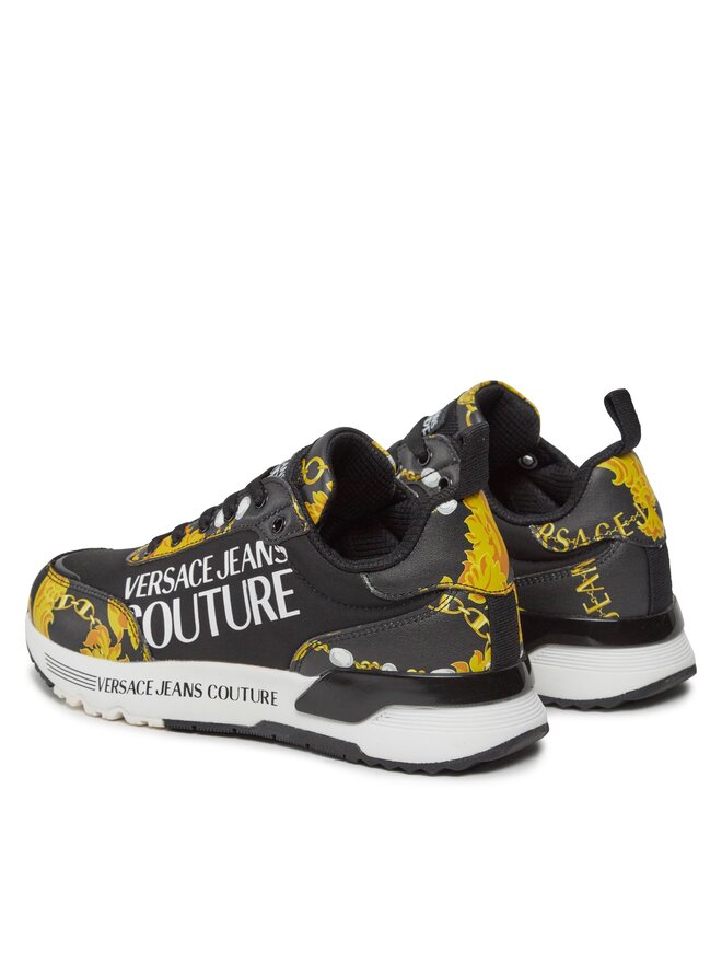 Versace Jeans Couture Sneakersy Versace Jeans Couture 75VA3SA3 Czarny