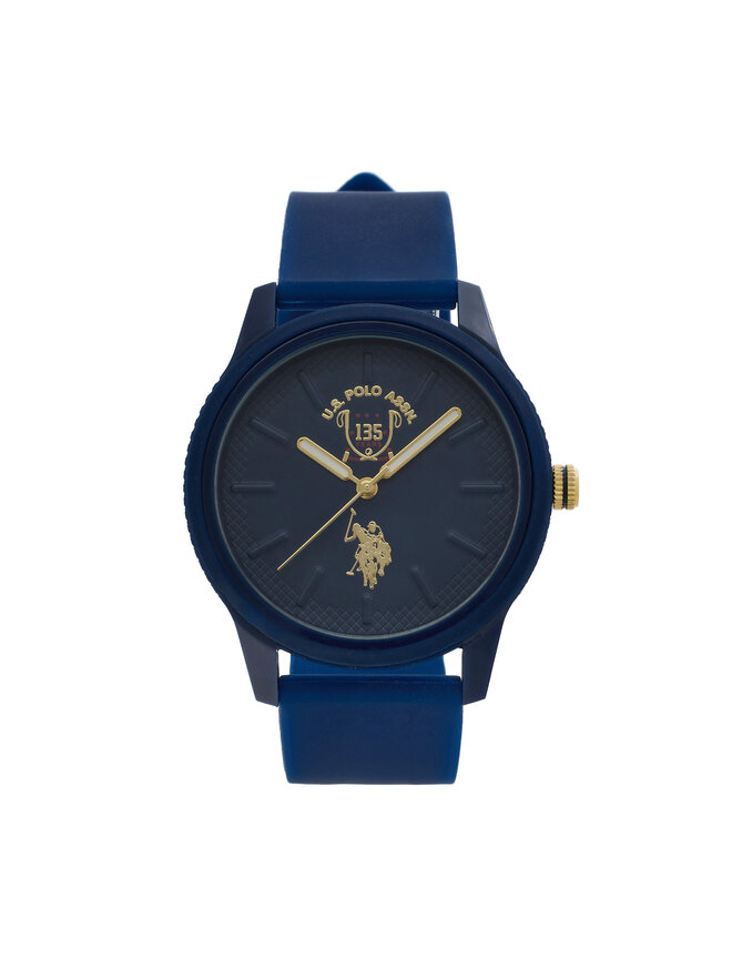 U.S. Polo Assn. Ρολόι U.S. Polo Assn. 135Th Anniversary USP7316BL Σκούρο μπλε
