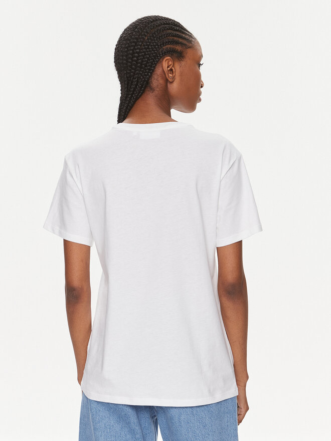 Calvin Klein Calvin Klein Camiseta Micro Logo K20K206629 Blanco Regular Fit