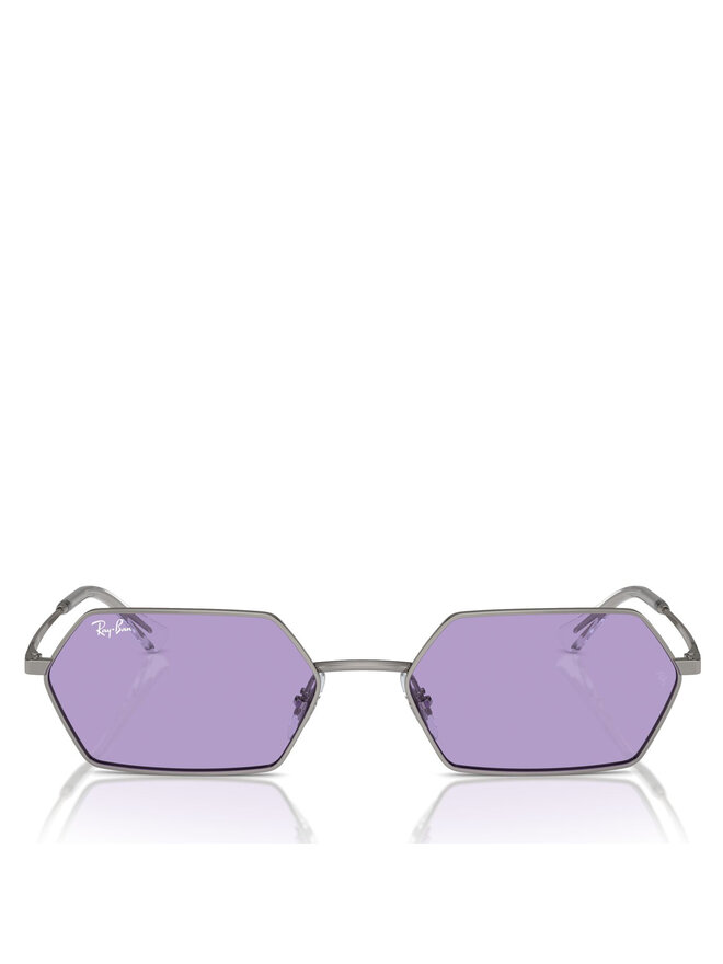Ray-Ban Sonnenbrillen Ray-Ban Yevi Bio Based 0RB3728 004/1A Silberfarben