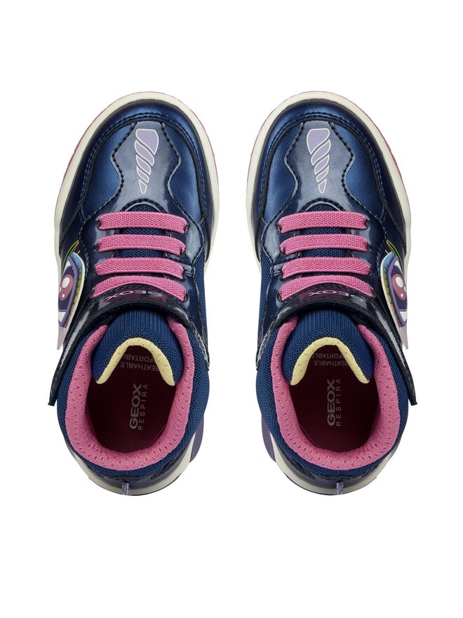 Geox Sneakers Geox J Inek Girl J36ASB 0NFEW C4243 D Bleumarin