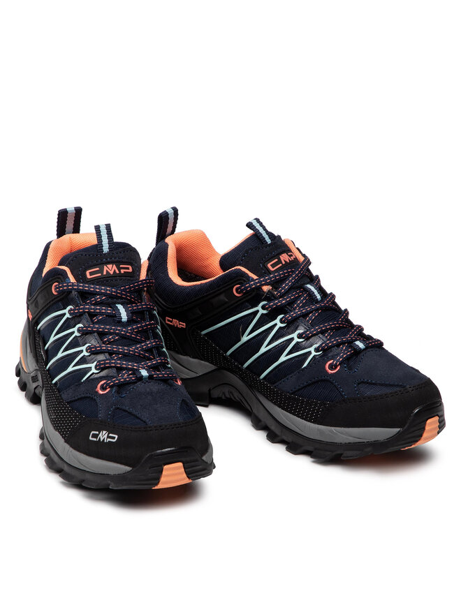 CMP Botas de trekking CMP Rigel Low Wmn Trekking Shoes Wp 3Q54456 Azul marino