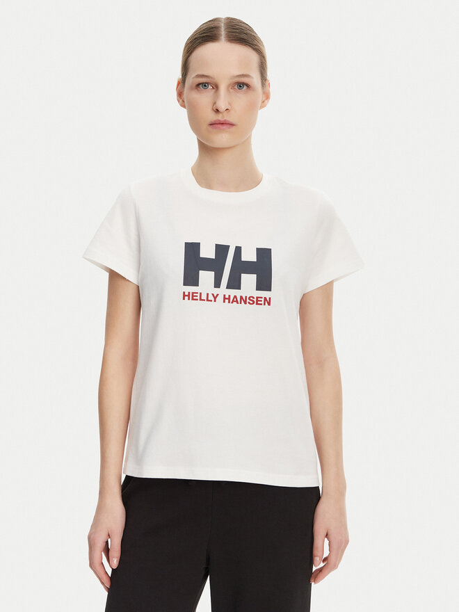 Helly Hansen Helly Hansen Marškinėliai Logo 54593 Balta Regular Fit