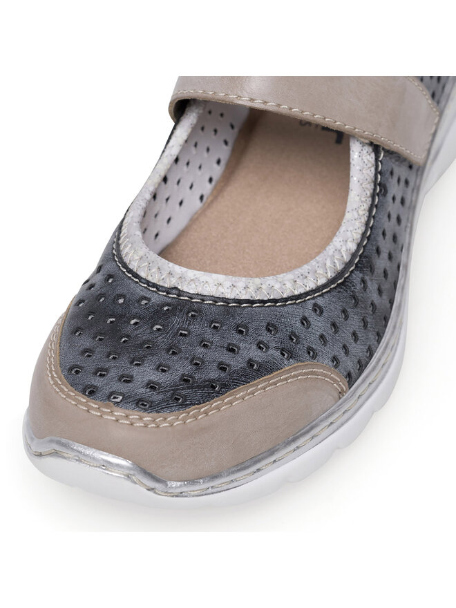 Rieker Halbschuhe Rieker L32B5-42 Blau