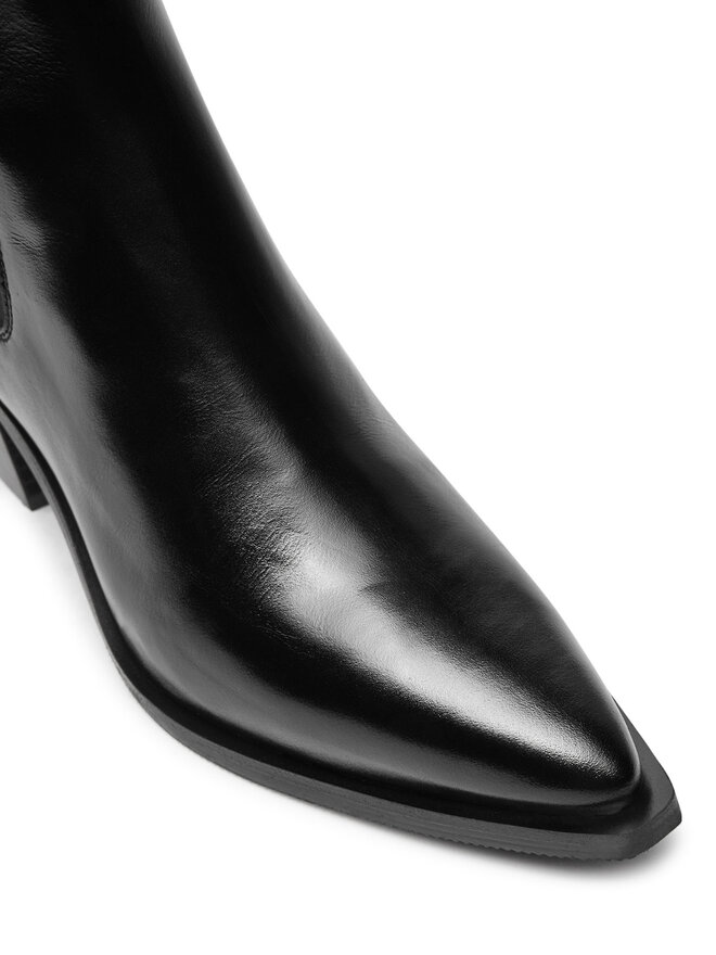 Calvin Klein Μποτάκια Calvin Klein Heel Cowboy HW0HW02315 Μαύρο
