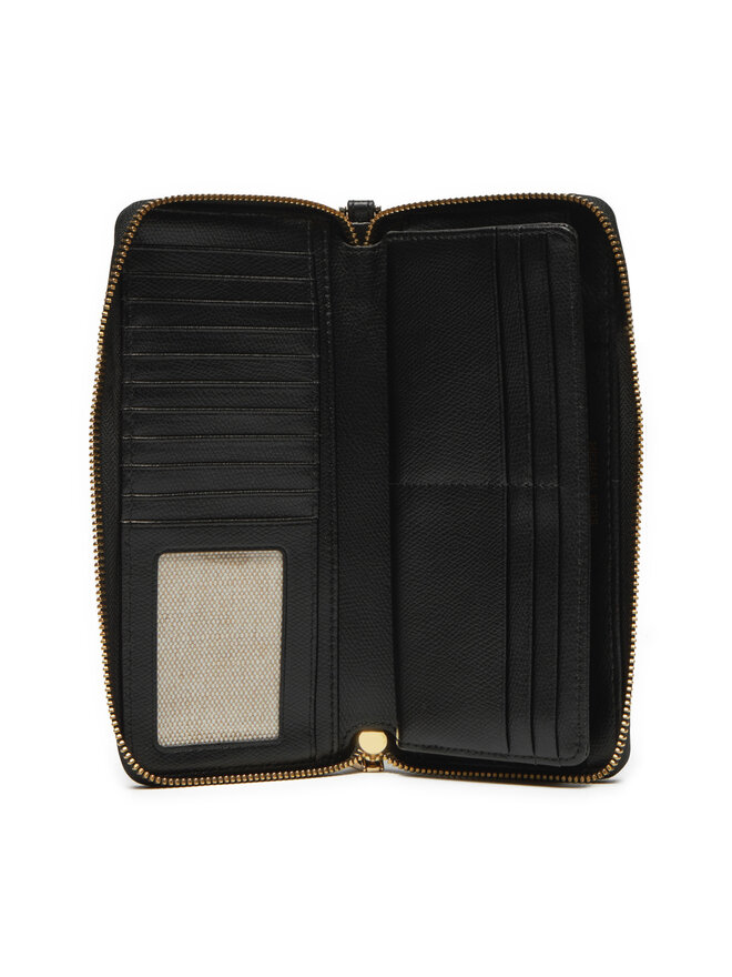 MICHAEL Michael Kors Голям дамски портфейл MICHAEL Michael Kors 32F4GJ6T3L Черен