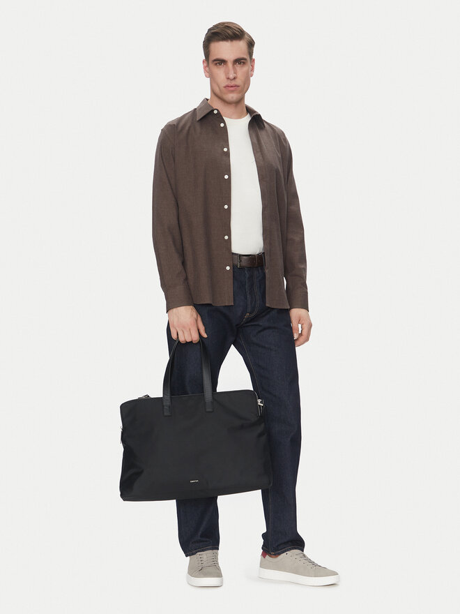 Calvin Klein Torbica Calvin Klein Business Tech 2g Carryall K50K512934 Črna