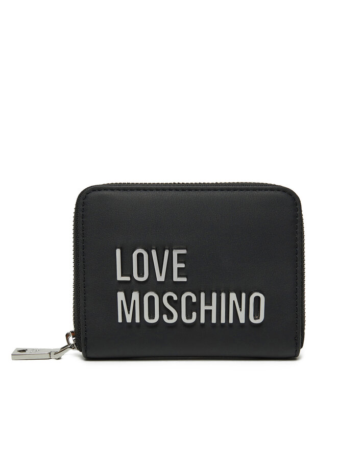 LOVE MOSCHINO Velika ženska denarnica LOVE MOSCHINO JC5613PP1MKD000B Črna