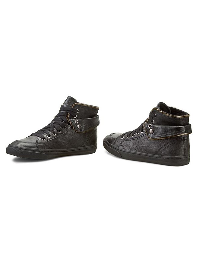 Geox Halbschuhe Geox D New Club D D5458D 00081 C9999 Schwarz