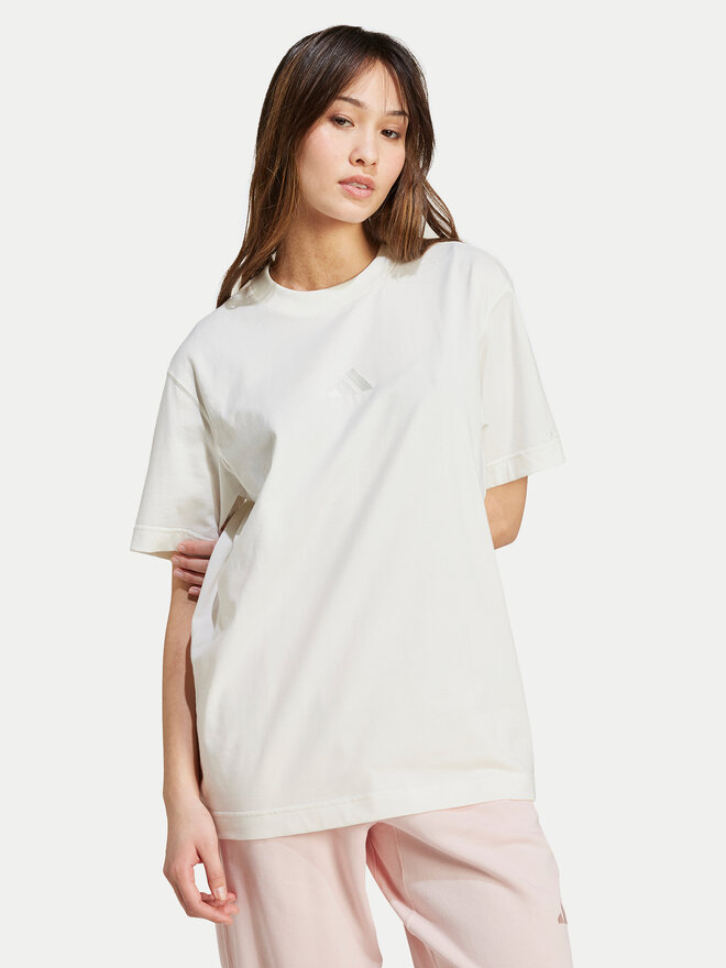 adidas adidas Футболка ALL SZN IY6784 Білий Loose Fit