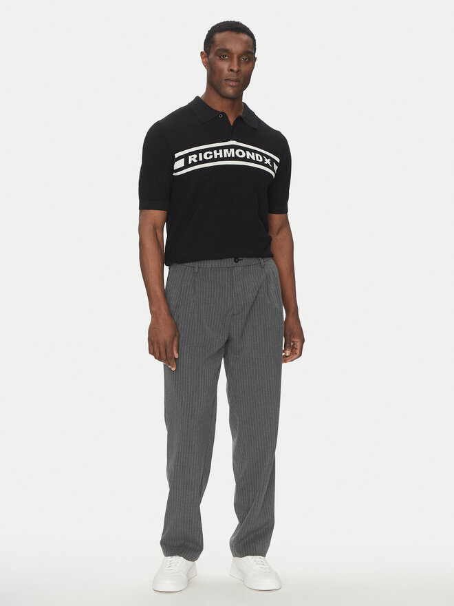 Richmond X Richmond X Pullover UMP25128PO Schwarz Regular Fit