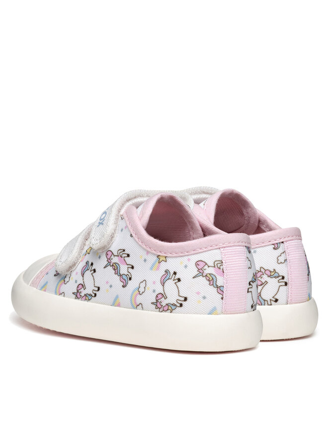 Geox Sneakersy Geox B Gisli B451MB 000AN C0406 S Bílá