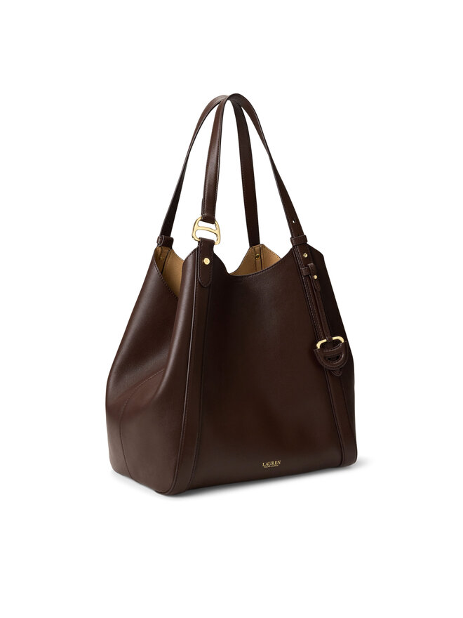 LAUREN RALPH LAUREN Handtasche LAUREN RALPH LAUREN 431P18709005 Dunkelbraun