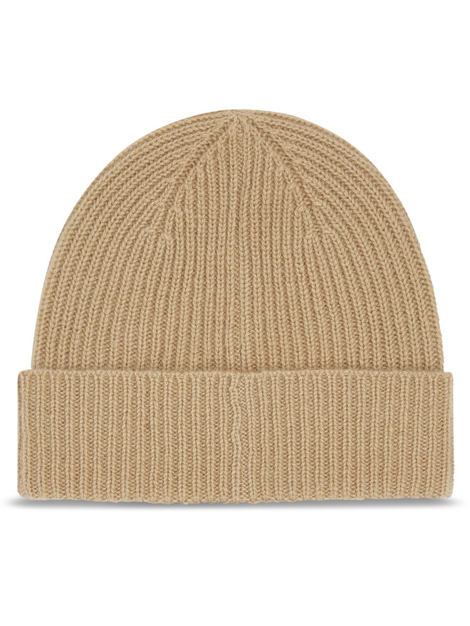 Tommy Hilfiger Σκούφος Tommy Hilfiger Cashmere Chic Beanie AW0AW15321 Μπεζ