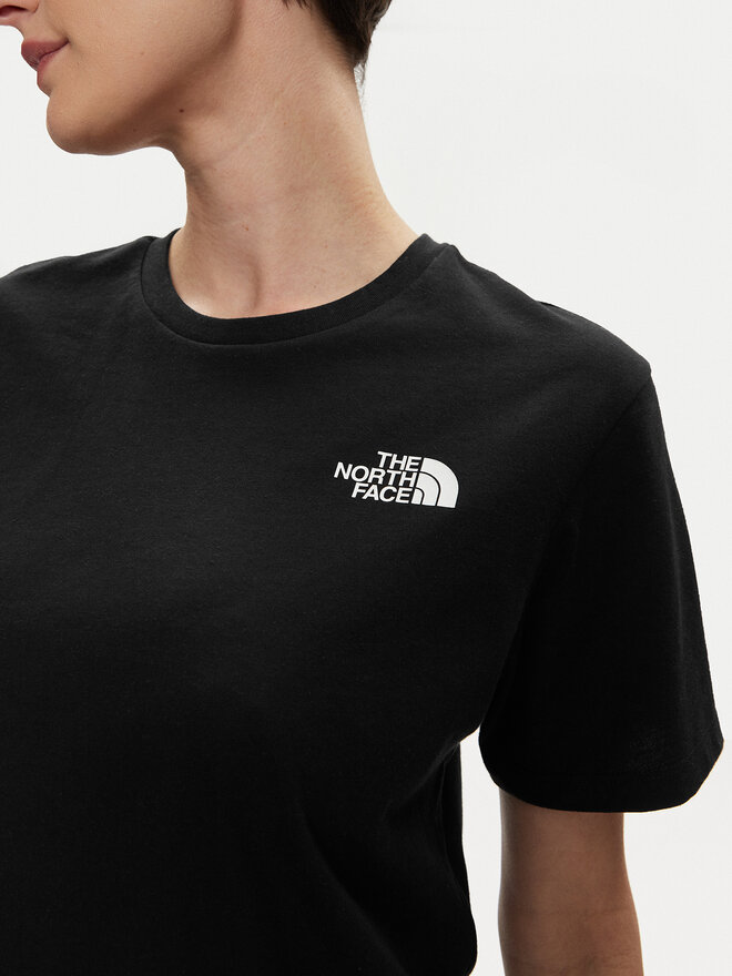 The North Face The North Face Póló Simple Dome NF0A87U4 Fekete Relaxed Fit