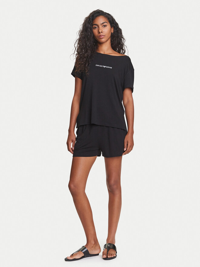 Emporio Armani Emporio Armani Camiseta EW000780 AF12192 UC001 Negro Regular Fit