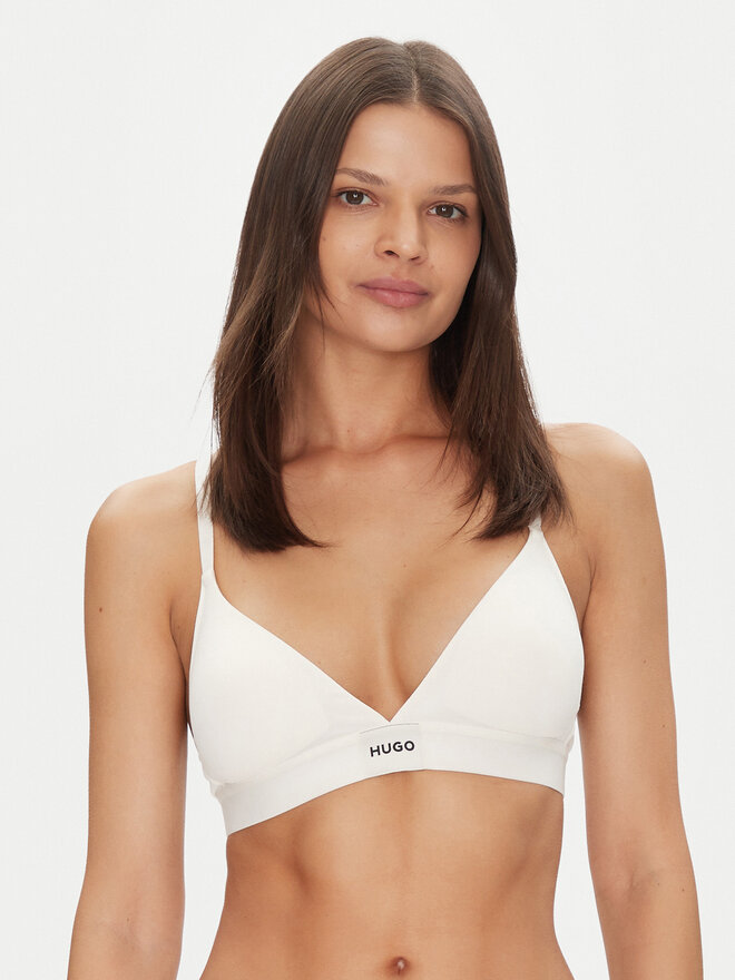 HUGO HUGO Bralette-BH Red Label 50469647 Écru